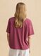 Purple short-sleeved pure cotton T-shirt_3