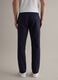 Regular fit blue stretch cotton chino trousers_2