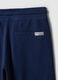 Children's regular fit blue pure cotton shorts_3