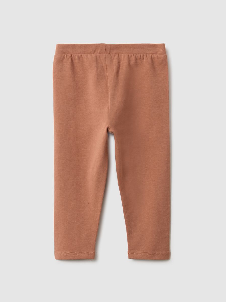 Leggings B&eacute;b&eacute; Slim Fit en Coton Orange_1