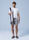 ALTAVIA SAILNG graue Boxer-Badeshorts mit elastischem Bund_0