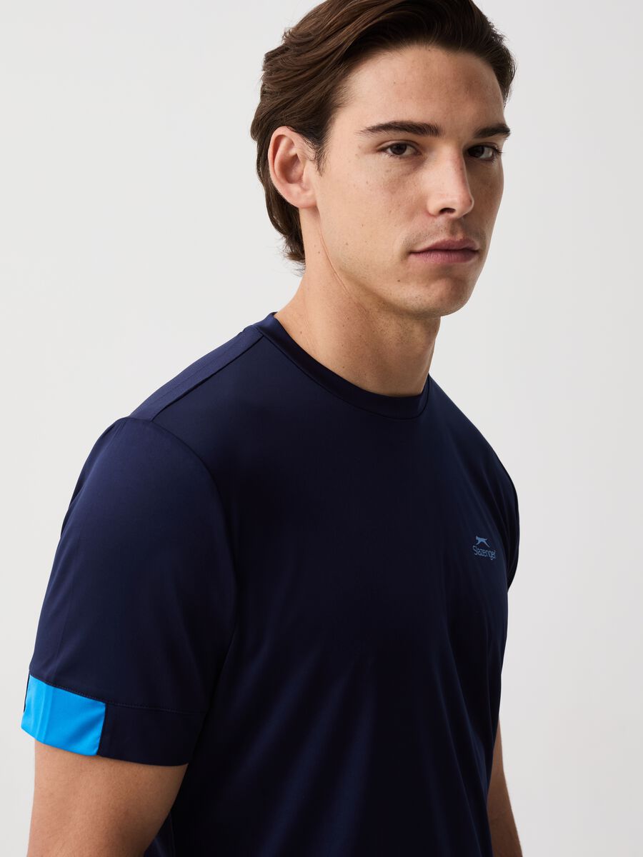 Camiseta de tenis secado rápido con estampado Slazenger_1