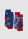2er-Pack rutschfeste Socken aus elastischer Bio-Baumwolle mit MARVEL Spider-Man Motiv_0