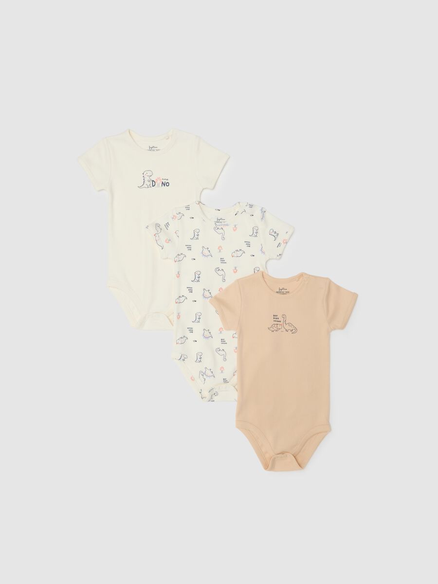 Newborn multicolour pure cotton body tripack_0