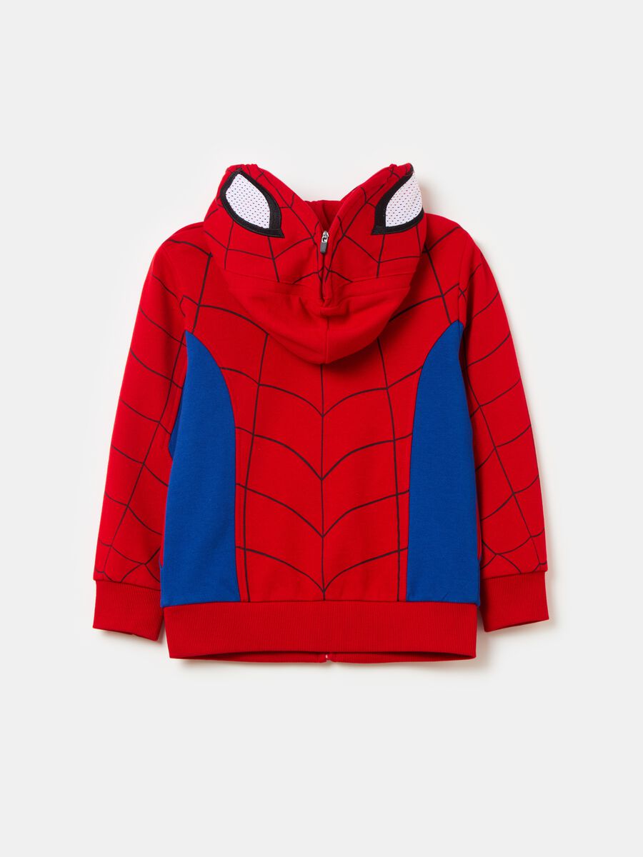Sudadera con cremallera con capucha estampado Spider-Man_1