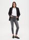 Stretch grey skinny jeans_0