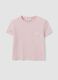 &Rho;&omicron;&zeta; cropped T-shirt &alpha;&pi;ό 100% &beta;&alpha;&mu;&beta;ά&kappa;&iota; &mu;&epsilon; &gamma;&rho;&alpha;&phi;&iota;&kappa;ό &tau;ύ&pi;&omega;&mu;&alpha;, &kappa;&alpha;&nu;&omicron;&nu;&iota;&kappa;ή &epsilon;&phi;&alpha;&rho;&mu;&omicron;&gamma;ή_4