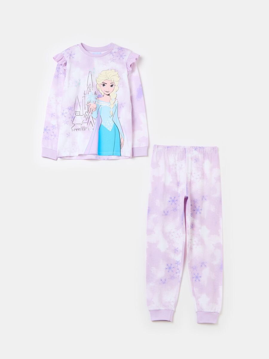 Pijama de algodón orgánico estampado Elsa_0
