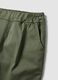 Green stretch cotton trousers_1