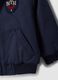 Blue zip-up jacket with contrast collar for boys_3