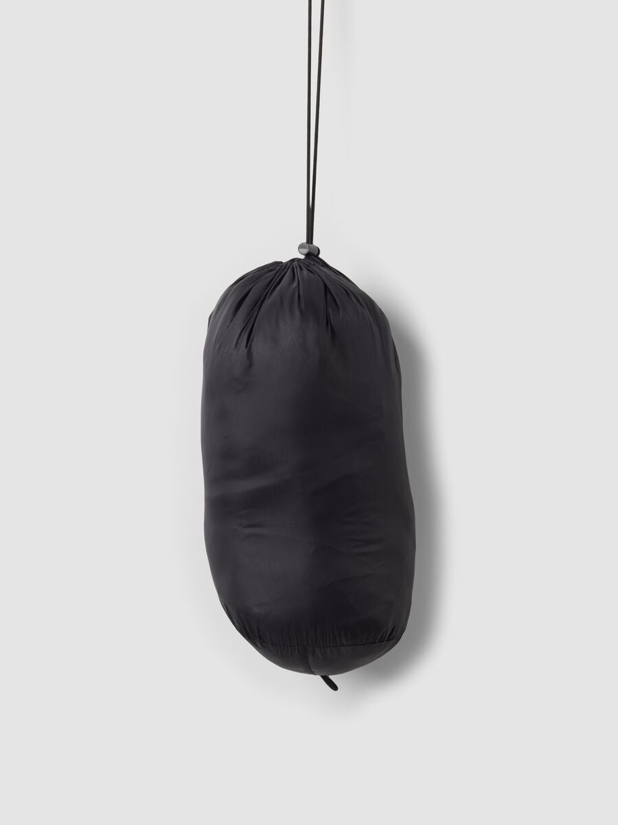Black Ultralight Quilted Jacket with Hood and Zip_7