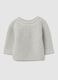 Baby's grey pure cotton cardigan regular fit with koala pocket_1