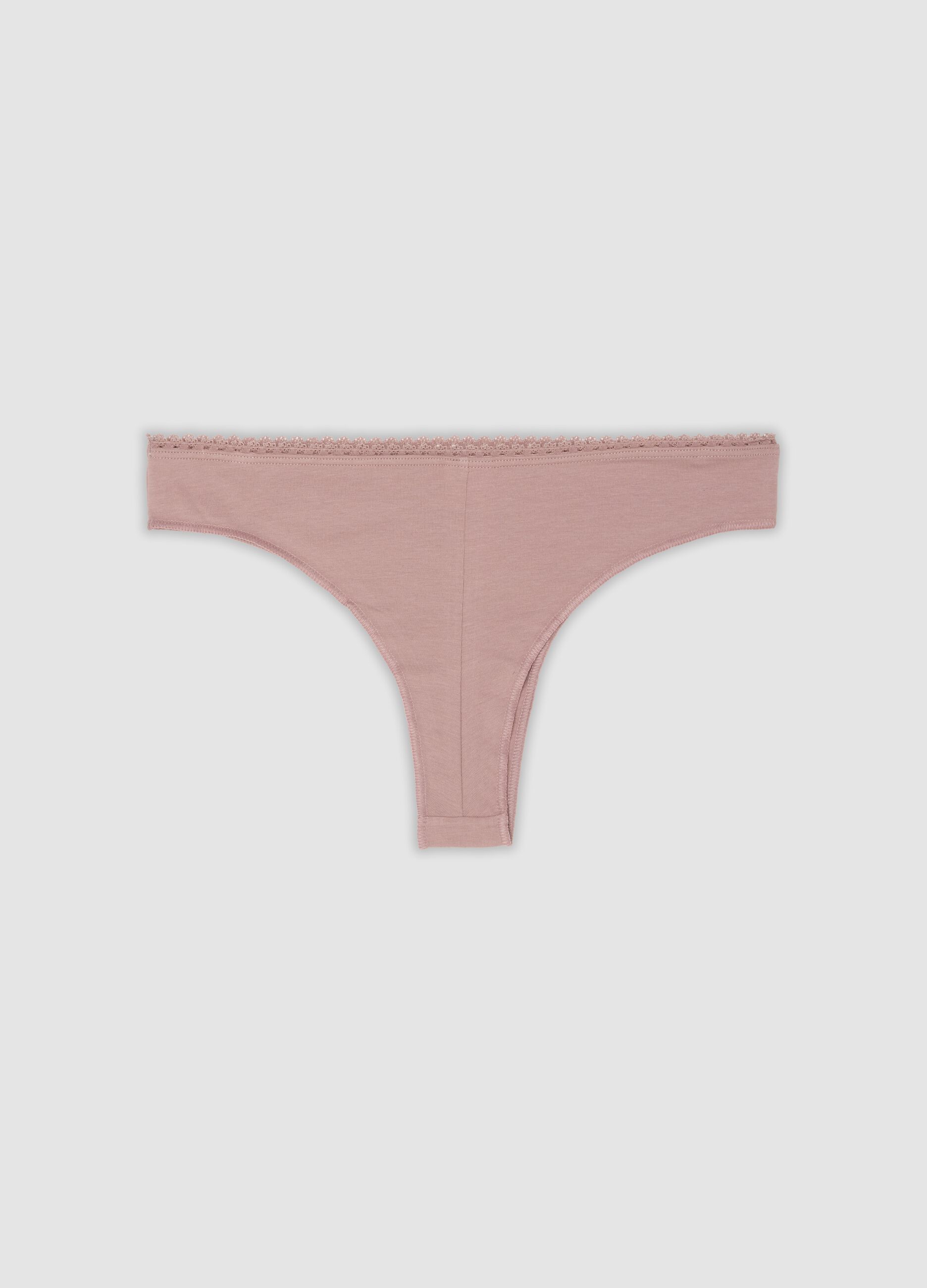 3-pack of multicolour Brazilian briefs in stretch organic cotton
