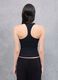Schwarzes Tanktop mit Rundhalsausschnitt_1