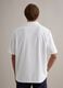 White cotton-blend polo shirt_3