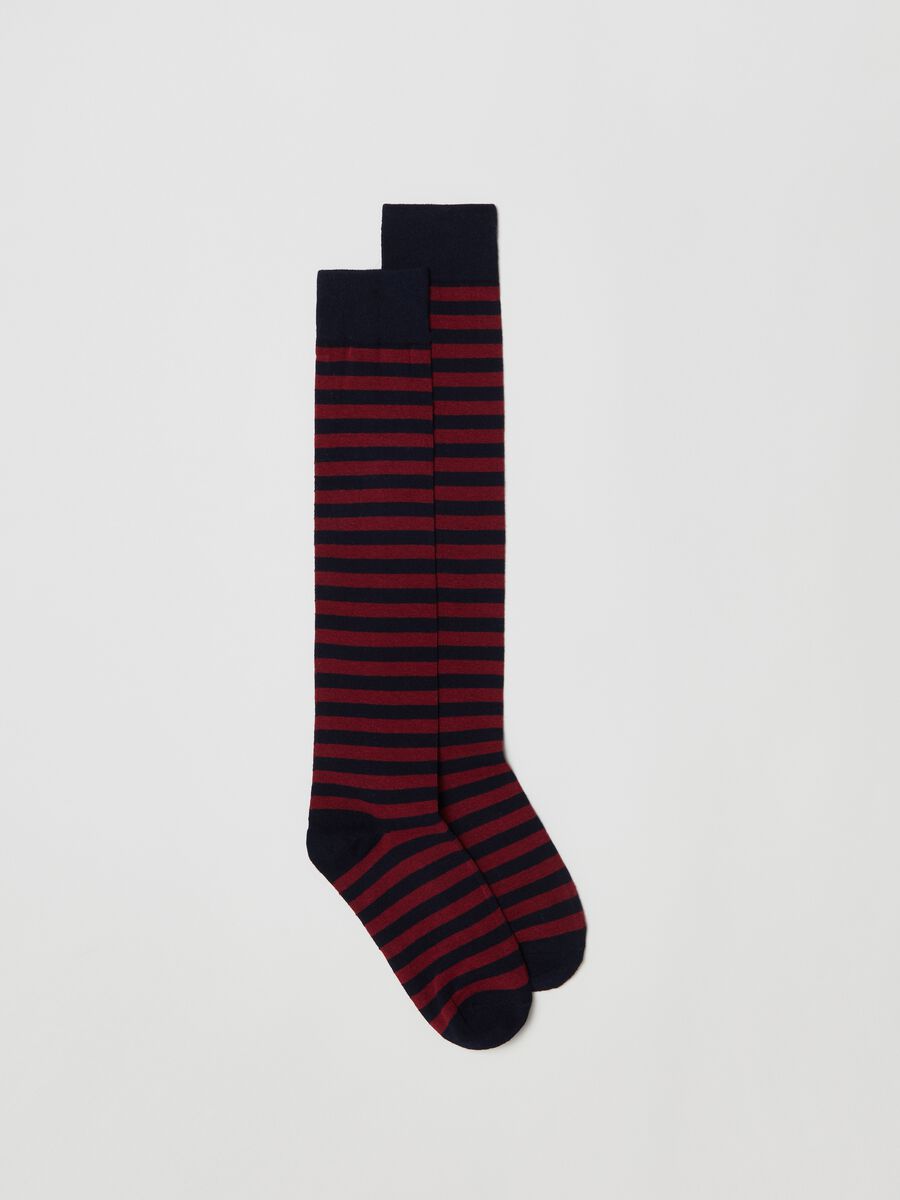 Five-pair pack long patterned socks_1