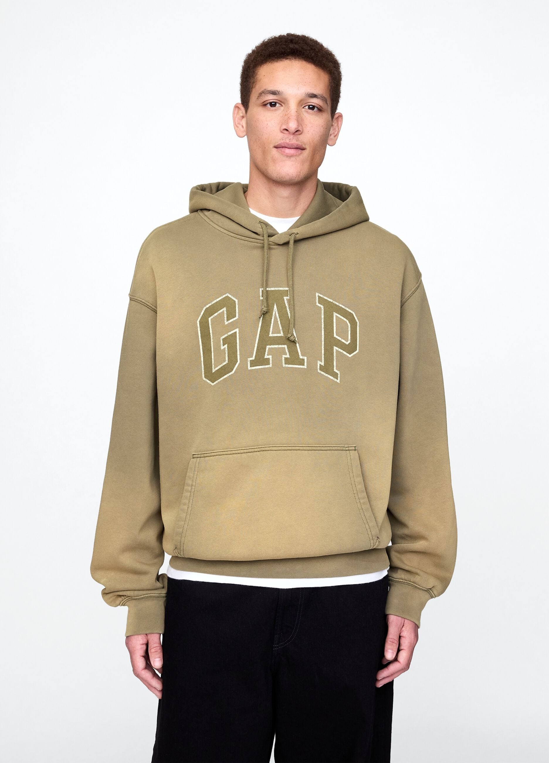 Brown Hooded Sweatshirt Gap