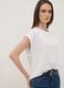 White pure cotton short-sleeve T-shirt, regular fit_0