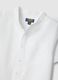 Boys' white linen-cotton blend regular fit shirt_2