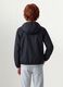 Schwarze Oversize-Regenjacke mit Kapuze und Rei&szlig;verschluss f&uuml;r Jungen_3