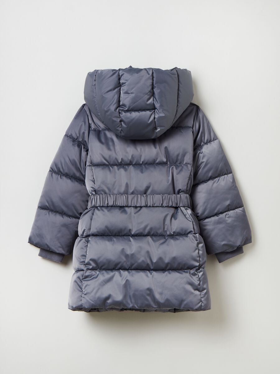Long down jacket with hood_1