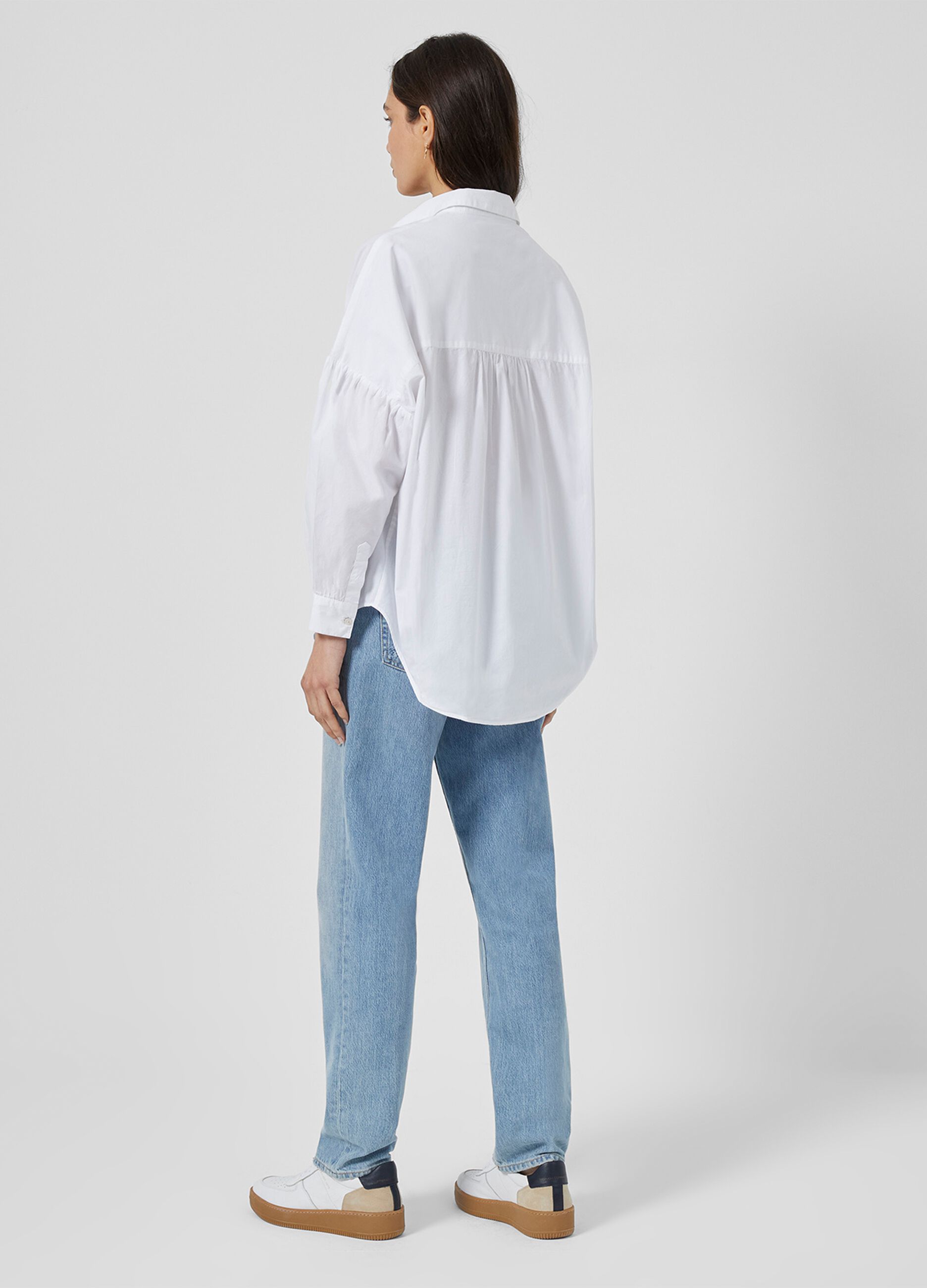 Camisa oversize de algodón French Connection