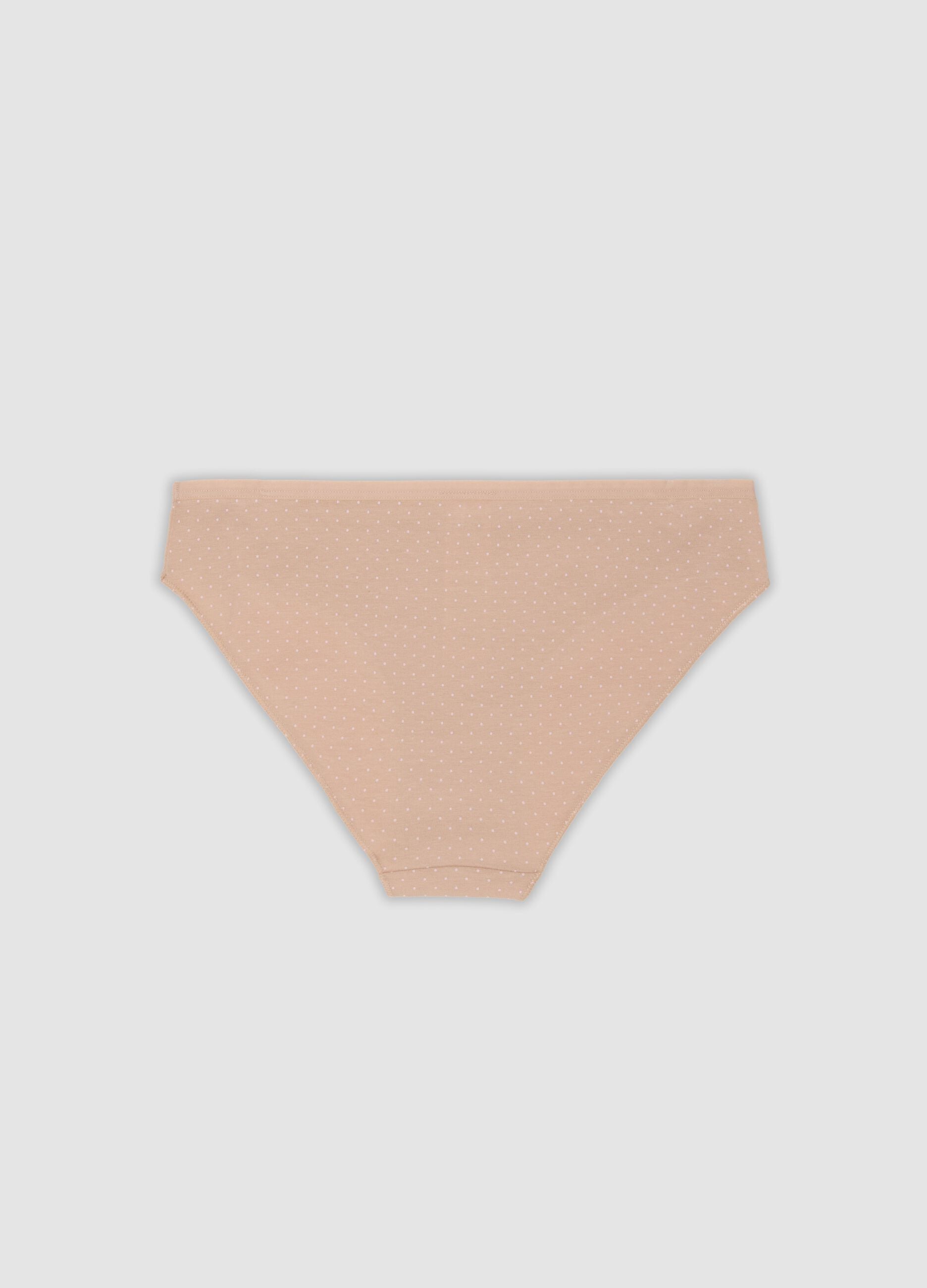 5-pack of multicolour briefs in organic cotton and stretch viscose