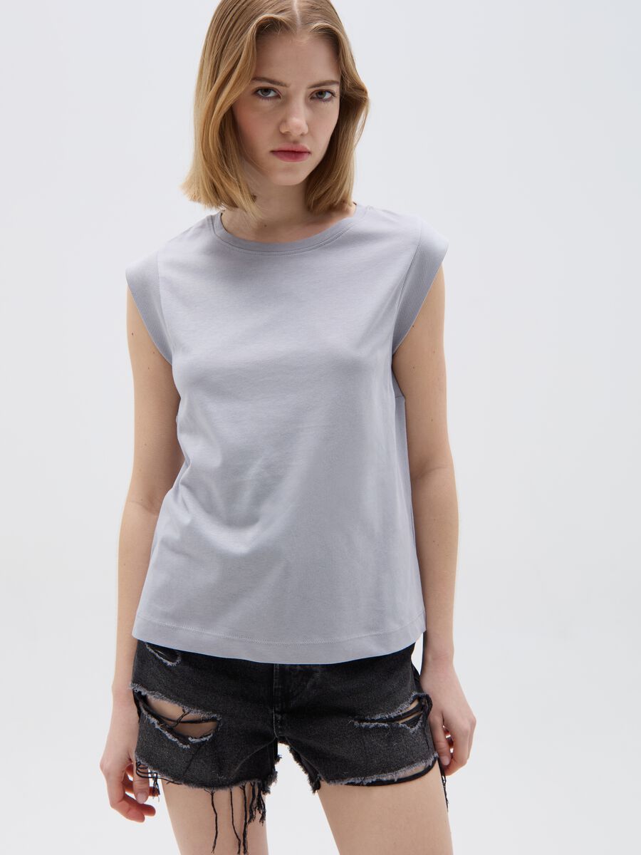 Camiseta sin mangas relaxed fit_0