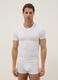 Wei&szlig;es T-Shirt aus elastischem Modal, Regular Fit_0