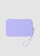 Purple wristlet pouch_0