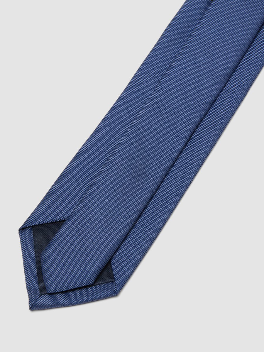 Light blue tie with 7.5 cm blade_2