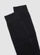 3-pack of long black socks in stretch organic cotton_2