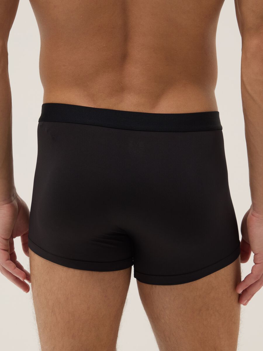 Tripack of Black Regular Fit Boxers_2