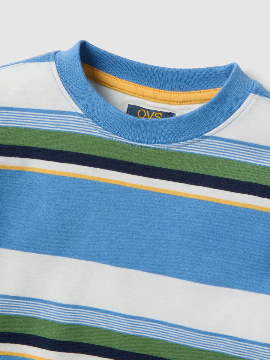 &Pi;&alpha;&iota;&delta;&iota;&kappa;ό T-shirt &alpha;&pi;ό 100% &beta;&alpha;&mu;&beta;ά&kappa;&iota; &mu;&epsilon; &pi;&omicron;&lambda;ύ&chi;&rho;&omega;&mu;&epsilon;&sigmaf; &rho;ί&gamma;&epsilon;&sigmaf;, &kappa;&alpha;&nu;&omicron;&nu;&iota;&kappa;ή &epsilon;&phi;&alpha;&rho;&mu;&omicron;&gamma;ή_2