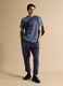 T-shirt grigia in misto cotone traspirante e ad asciugatura rapida_2
