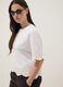 &Lambda;&epsilon;&upsilon;&kappa;ό T-shirt &alpha;&pi;ό 100% &beta;&alpha;&mu;&beta;ά&kappa;&iota; &mu;&epsilon; &kappa;&epsilon;&nu;&tau;ή&mu;&alpha;&tau;&alpha;, regular fit_0