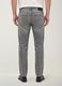 Grey slim-fit jeans in cotton and viscose blend_1
