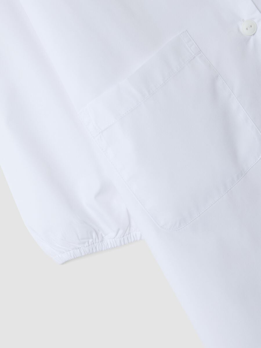 2-pack of white girls&rsquo; school aprons with classic collar_3