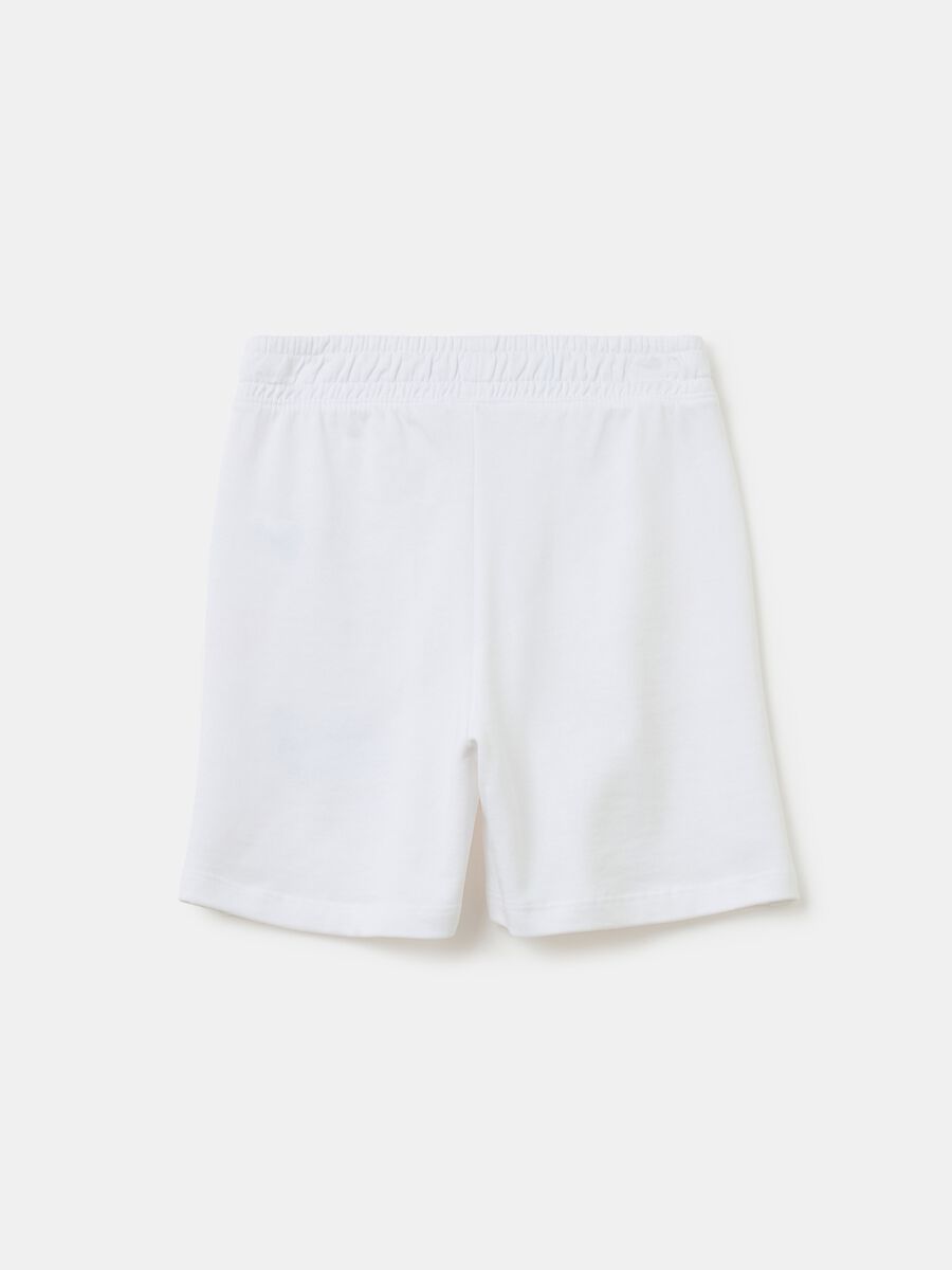 Shorts with logo print_1