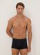 Three-pack of black organic cotton boxer shorts_0