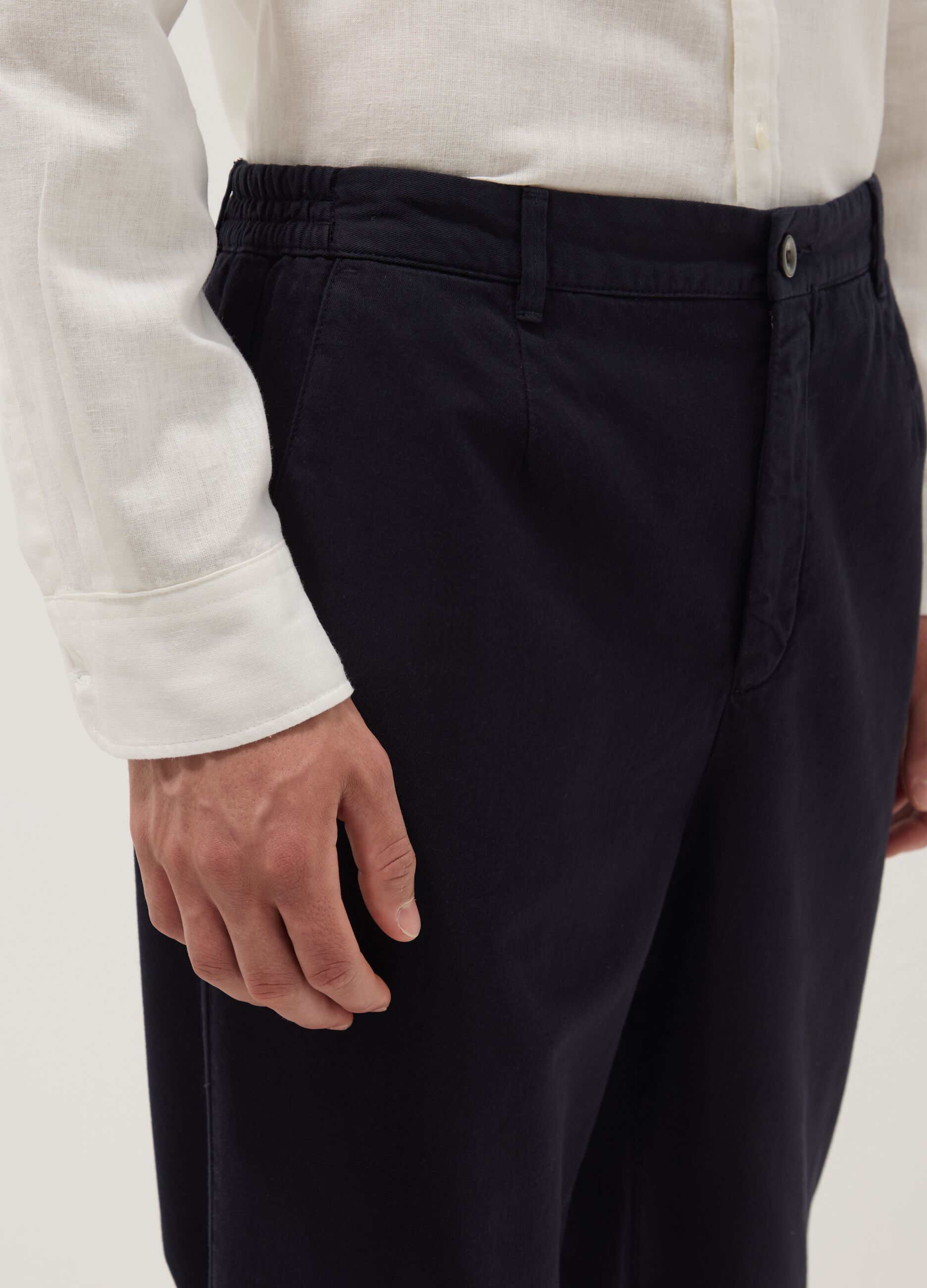&Mu;&alpha;ύ&rho;&omicron; chino &pi;&alpha;&nu;&tau;&epsilon;&lambda;ό&nu;&iota; &alpha;&pi;ό 100% &beta;&alpha;&mu;&beta;ά&kappa;&iota;, carrot fit