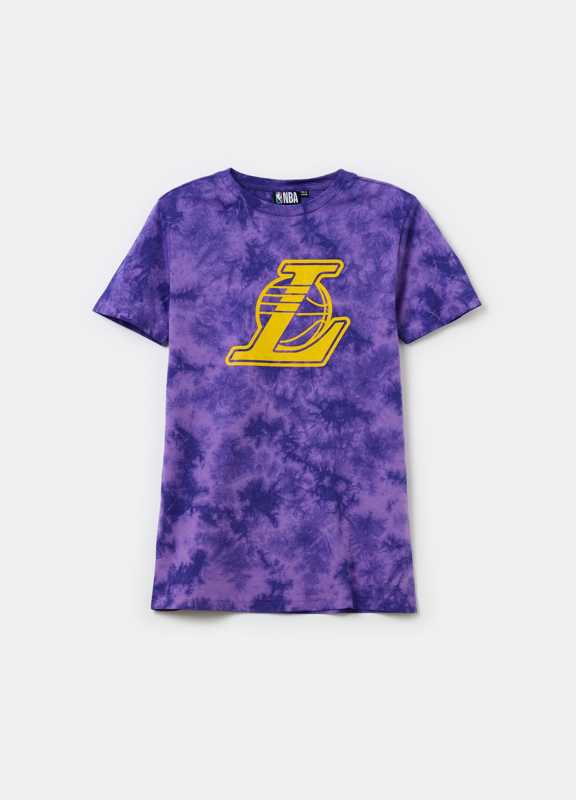 T-shirt Tie Dye NBA Los Angeles Lakers