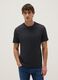 Black pure cotton regular fit t-shirt_0