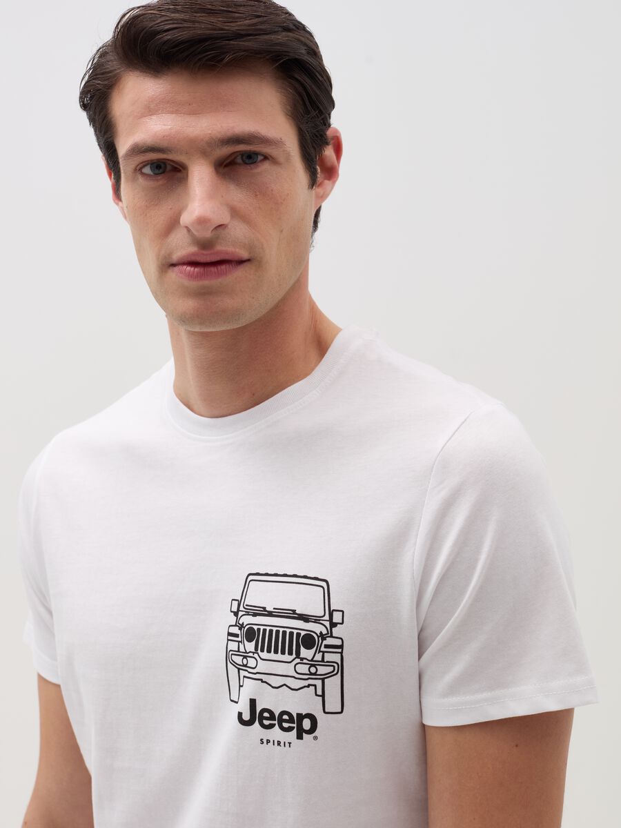 T-shirt con stampa Jeep Spirit_1