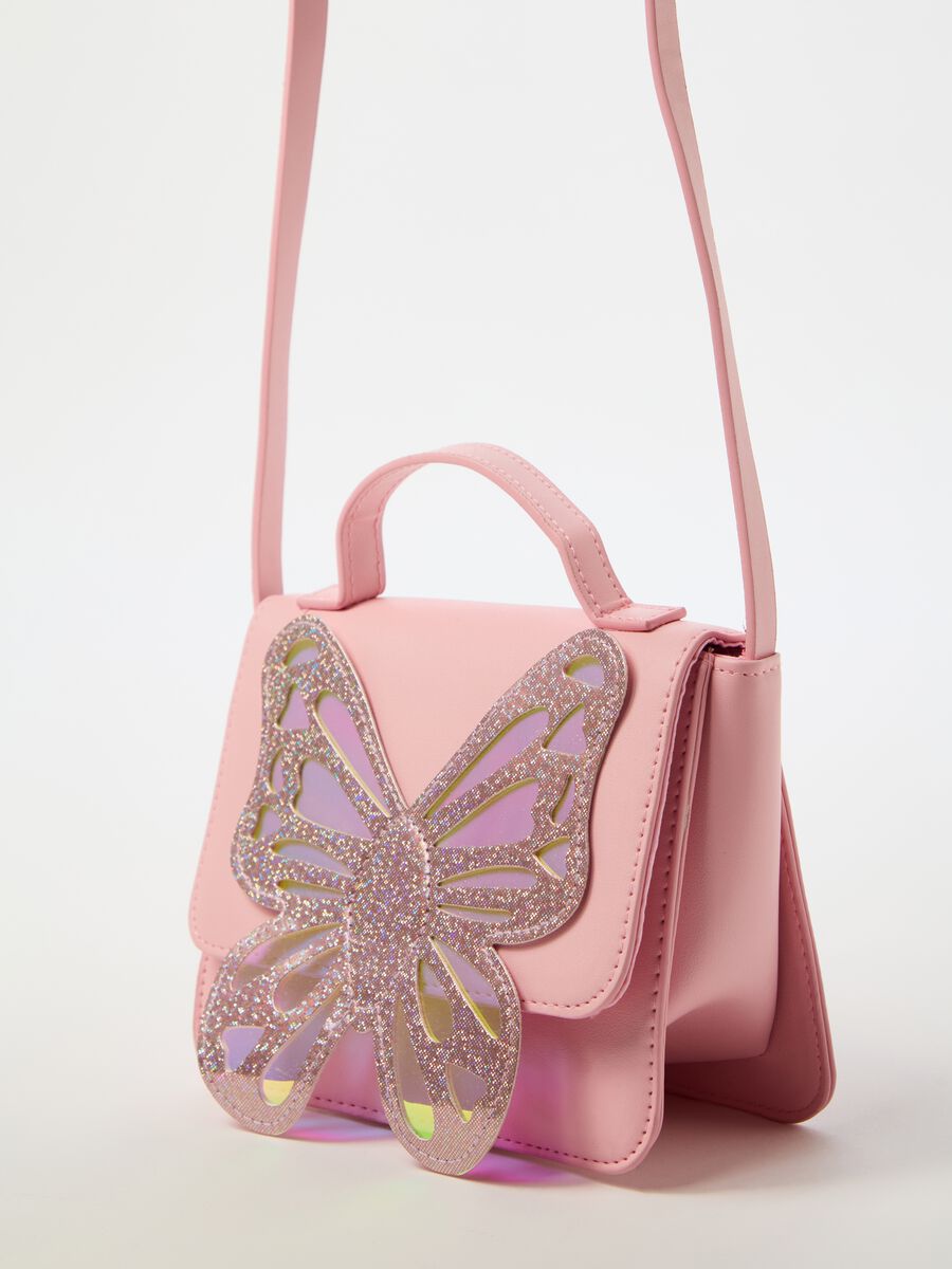 Shoulder bag with butterfly_2