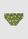 Slip mare verde in tessuto elasticizzato per bambino_1
