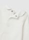 Newborn Bodysuit in Pure White Cotton_3