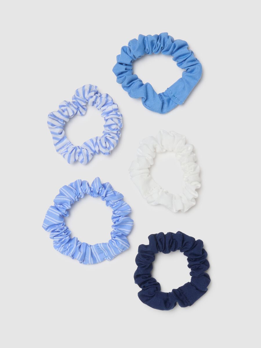 Multicolour Curly Hair Elastic Multipack_0