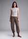 White stretch modal crew-neck T-shirt_2