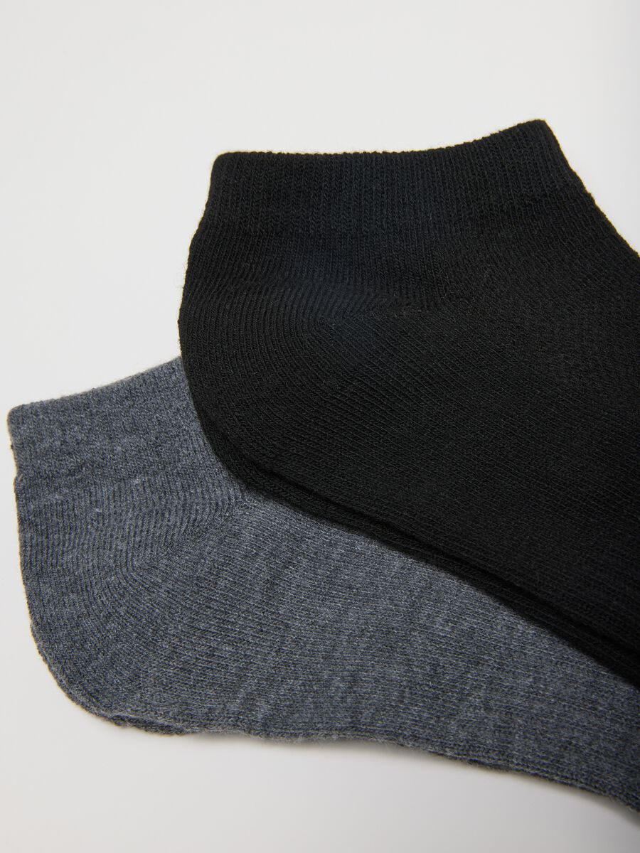 Tripack ankle multicoloured sports socks_1